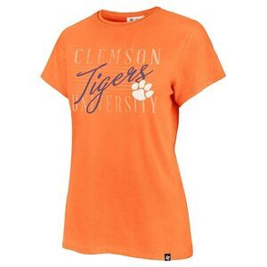 Clemson Tigers Womens Orange Short Sleeve T-Shirt